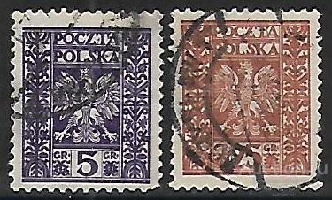 Польша. 1928. Герб Польши. Гашение.