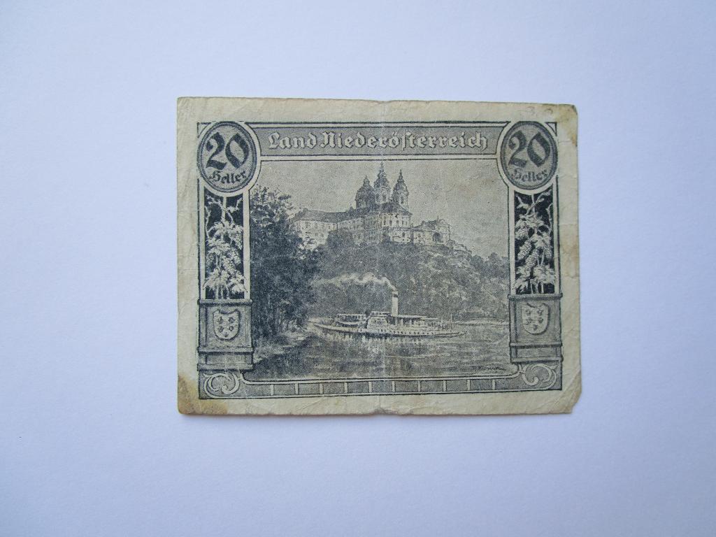 Австрия 20 хеллеров 1920.