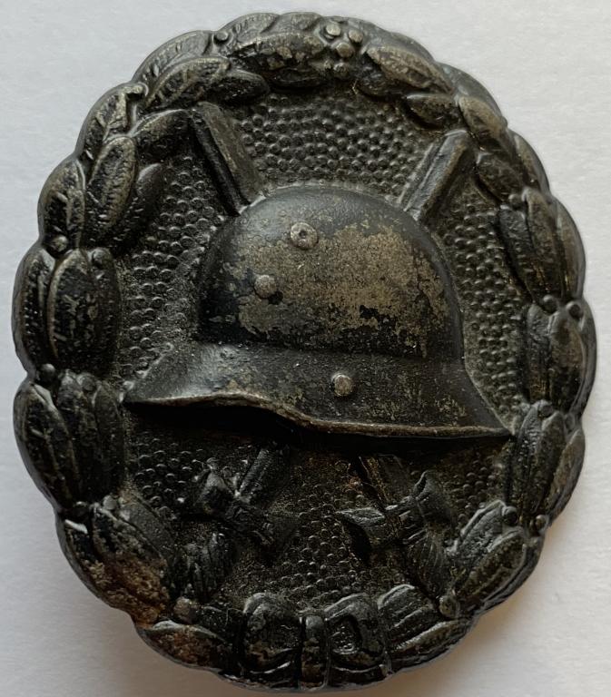 Медаль Рейх Знак за Ранение Черное ПМВ первая мировая Война 1914 - 1918 гг