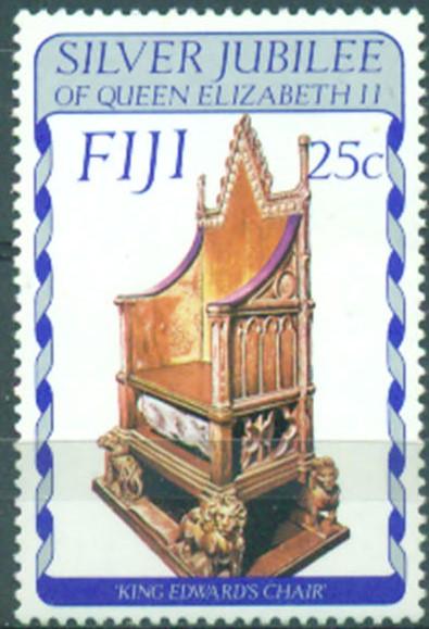 Фиджи 1977 г. Серебряный юбилей негашеная**