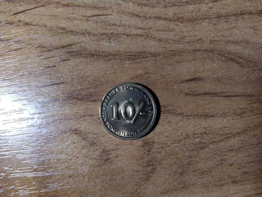 Монеты.Сомалиленд.2002.10 шиллингов