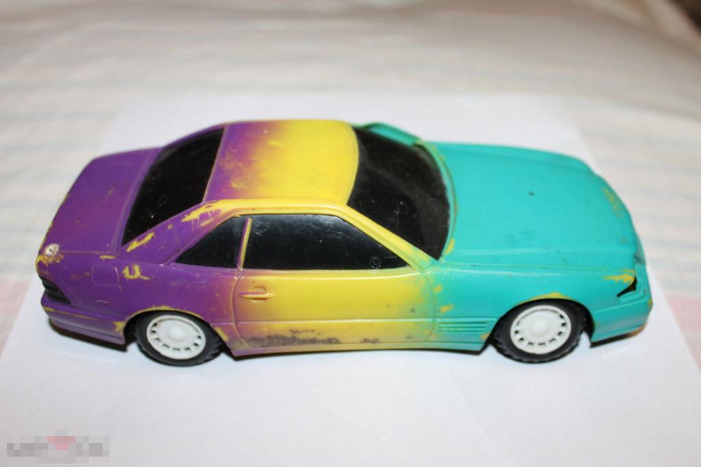 машина модель GT-500  18.5х7.5  ретро 