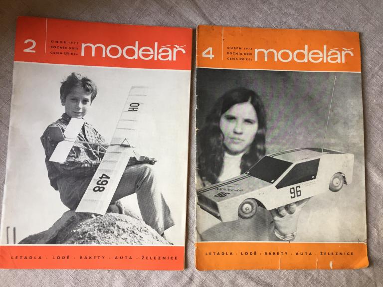 Чешский журнал  MODELAR  Моделирование 70-е годы 6 штук
