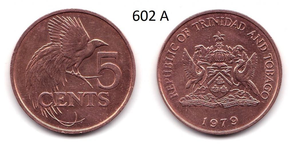 Тринидад и Тобаго. 5 центов. 1979 год.