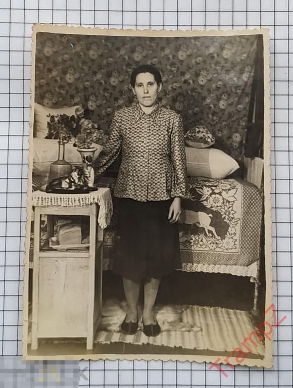 Фотография женщина, советский интерьер #21 