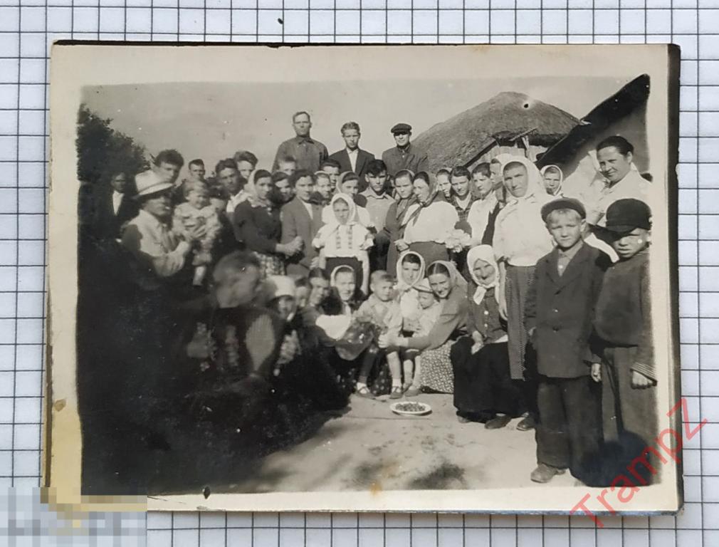 Фотография советские люди, село #26 