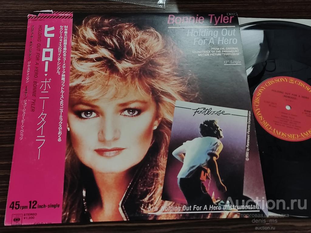 Bonnie Tyler ‎/ Holding Out For A Hero - 84/JAPAN/NM-/NM-
