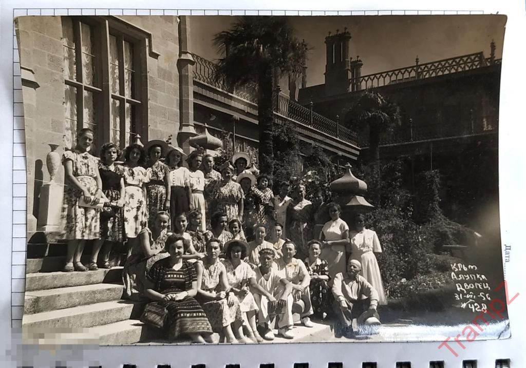 Фотография Крым Алупка Воронцовский дворец. женщины девушки мужчины мода прическа #29 