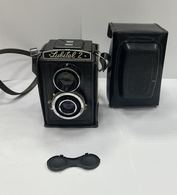Фотоаппарат Любитель 2 Lubitel 2 в чехле Экспортный вариант