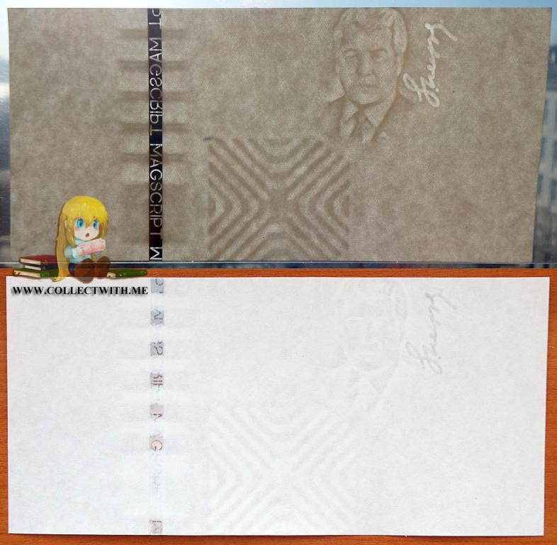 Туркменистан бумага с водяными знаками для 500 манат 2009 UNC Р-28