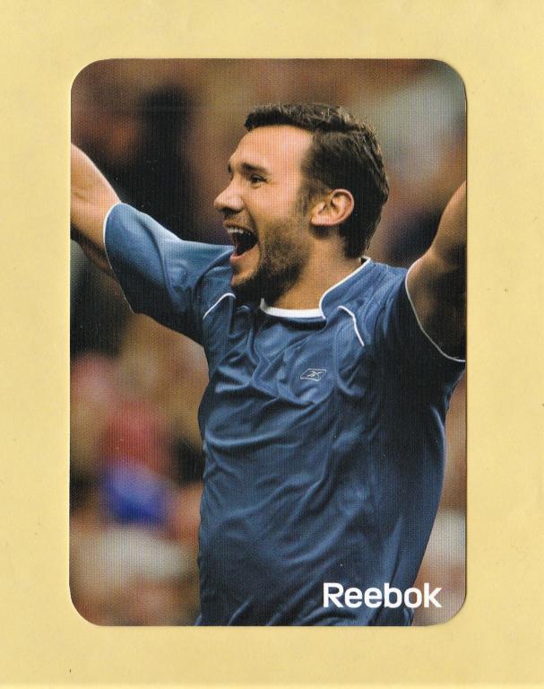 ⚽️ Календарь. 2008 г. Украина. Reebok. Футбол. Футболист Андрей Шевченко.