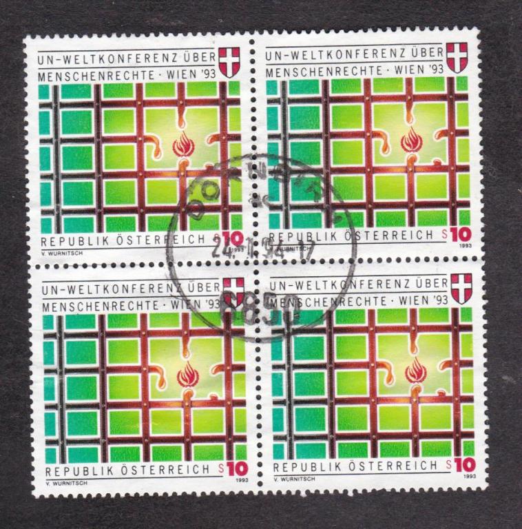 распродажа Австрия 1993 Человеческое измерение (2256)