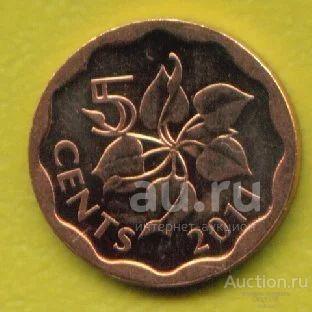 Свазиленд 5 центов 2011 (272)