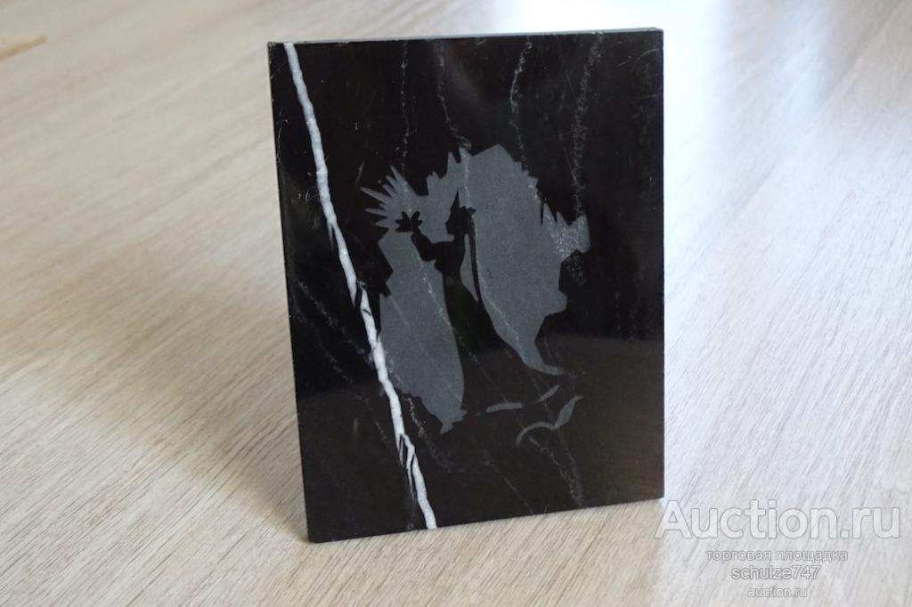 СУВЕНИР НАСТОЛЬНЫЙ ХОЗЯЙКА МЕДНОЙ ГОРЫ НАТУРАЛЬНЫЙ КАМЕНЬ ТЯЖЕЛЫЙ СССР