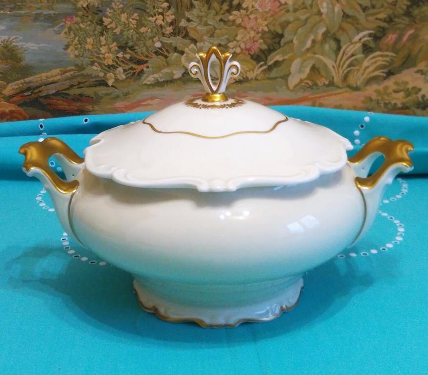 Антикварный тюрин (супница), 3 литра. "Sorau", Германия, 1930-е гг.