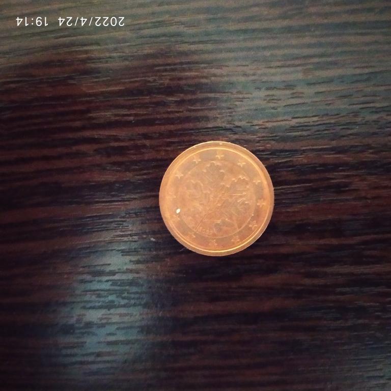 Монеты.Евро.Германия.2002.2 цента