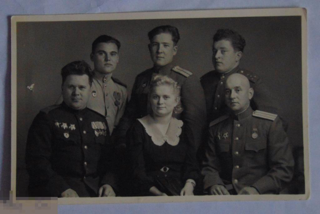 Фото №2 майора с наградами 16.10.1945, г. Шмалькальден, Германия. 