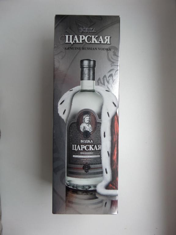 ВОДКА ЦАРСКАЯ 1.75 Л 40% П/У РОССИЯ