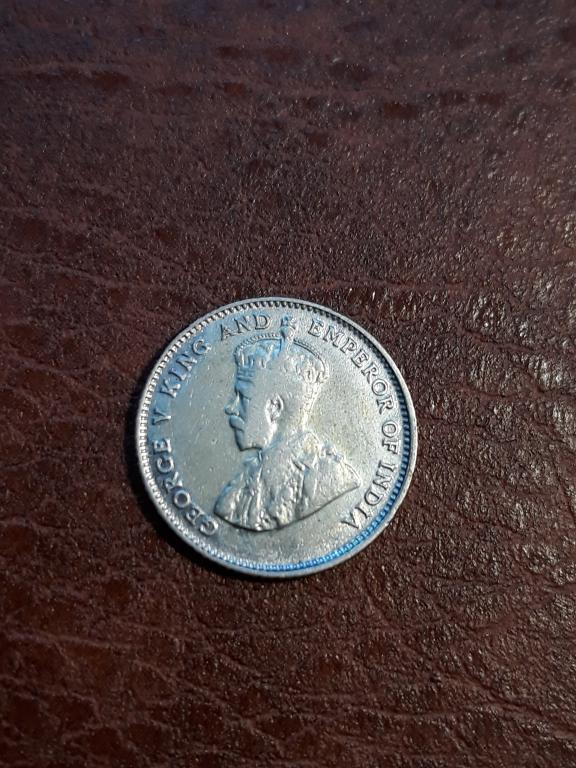 Стрейтс Сеттлментс 10 центов 1926 КМ 29b