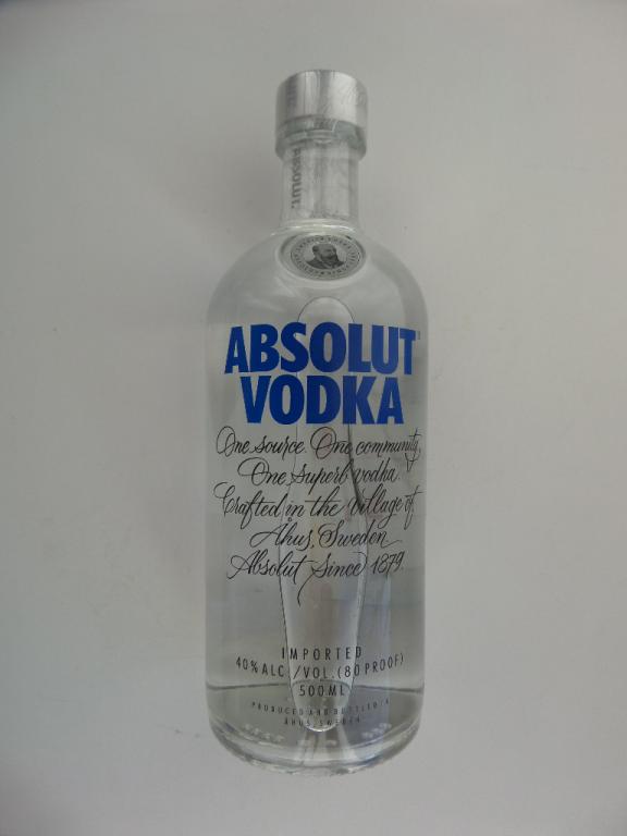 ВОДКА  ABSOLUT 0.5 л 40% ШВЕЦИЯ 2017