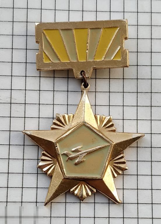 Знак 35 лет Авиации ККВО Краснознаменный Киевский военный округ #12*