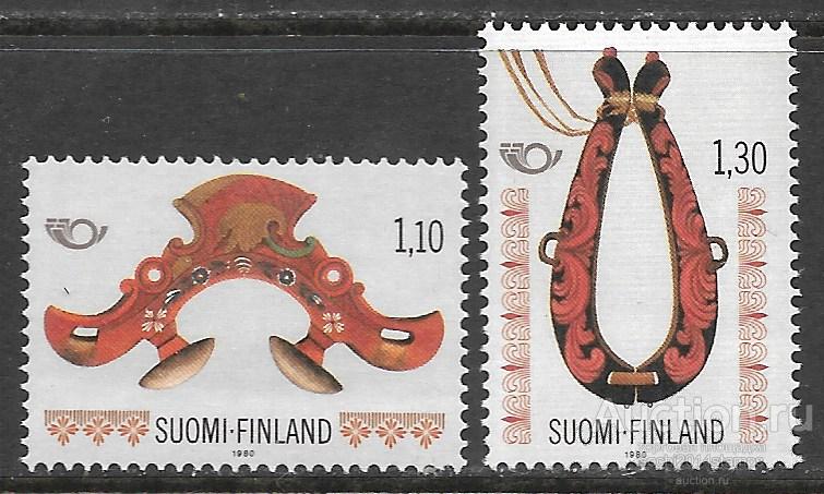 Финляндия. 1980 год. Декоративно-прикладное искусство. Серия