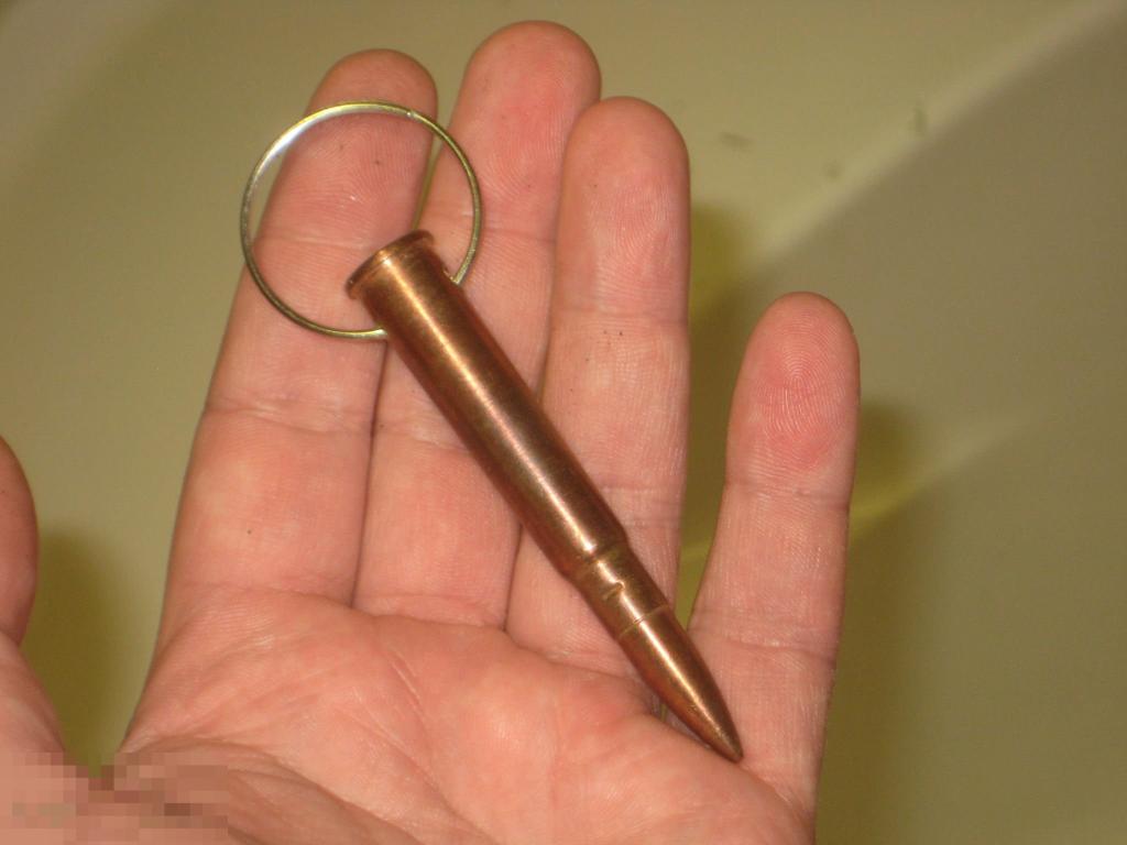 Брелок из патрона 7,7x56R .303 British 1937 года выпуска Великобритания