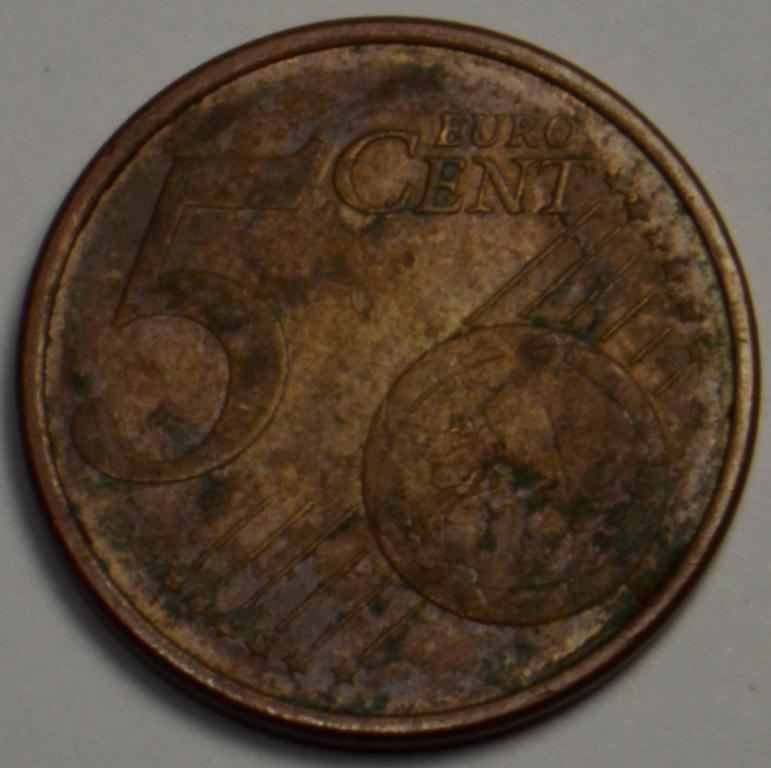 Испания 5 евроцентов 2008 (CH5-1)