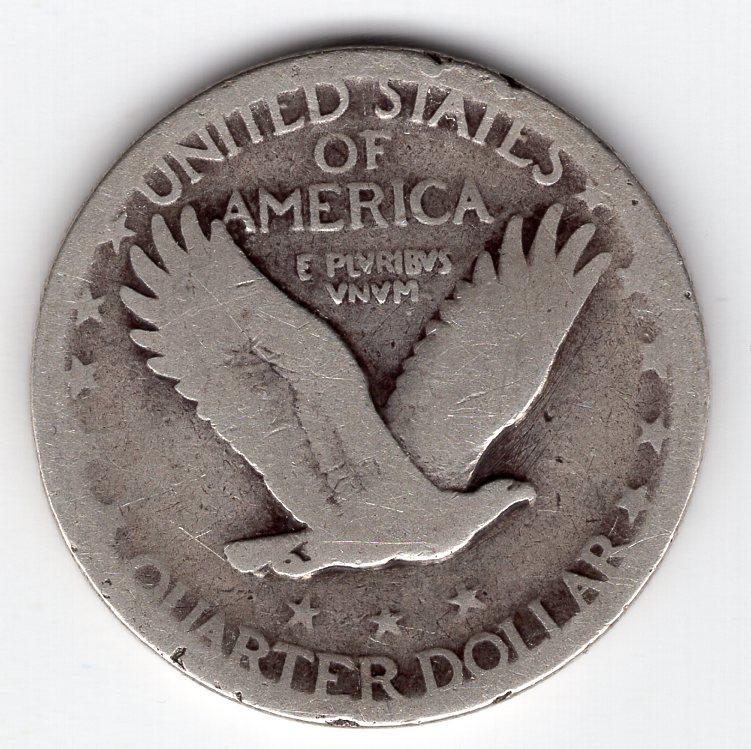 25 центов - США - 1926 - серебро 900 - KM#145