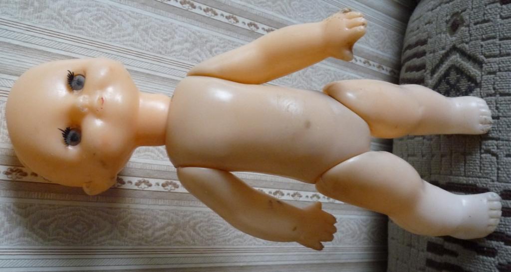 Кукла 30 см паричковая СССР