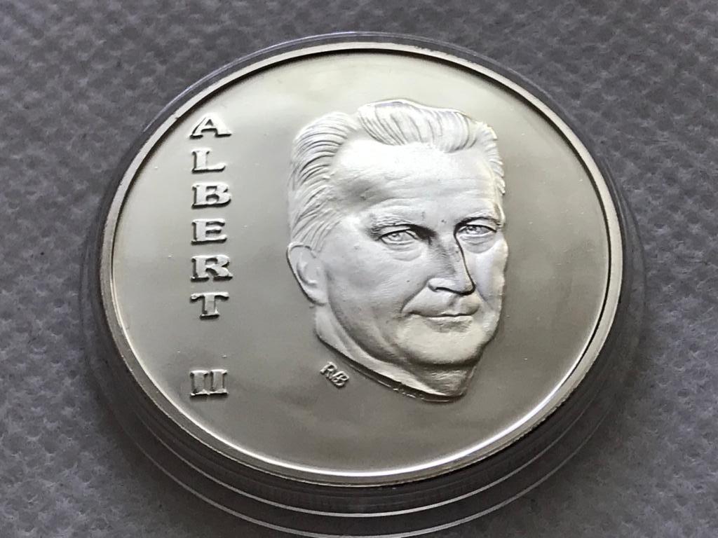 Бельгия 250 франков 1994 Серебро 50 лет договору Бенилюкс ПРУФ Редкая