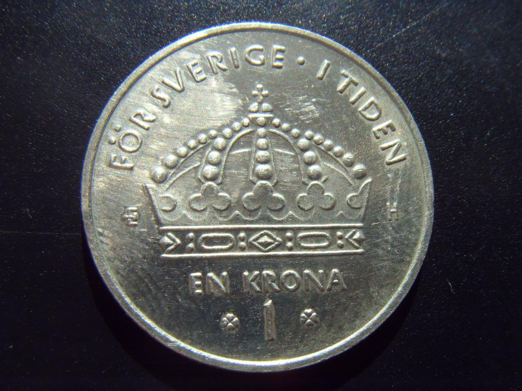 Швеция 1 крона 2004 г., KM# 894