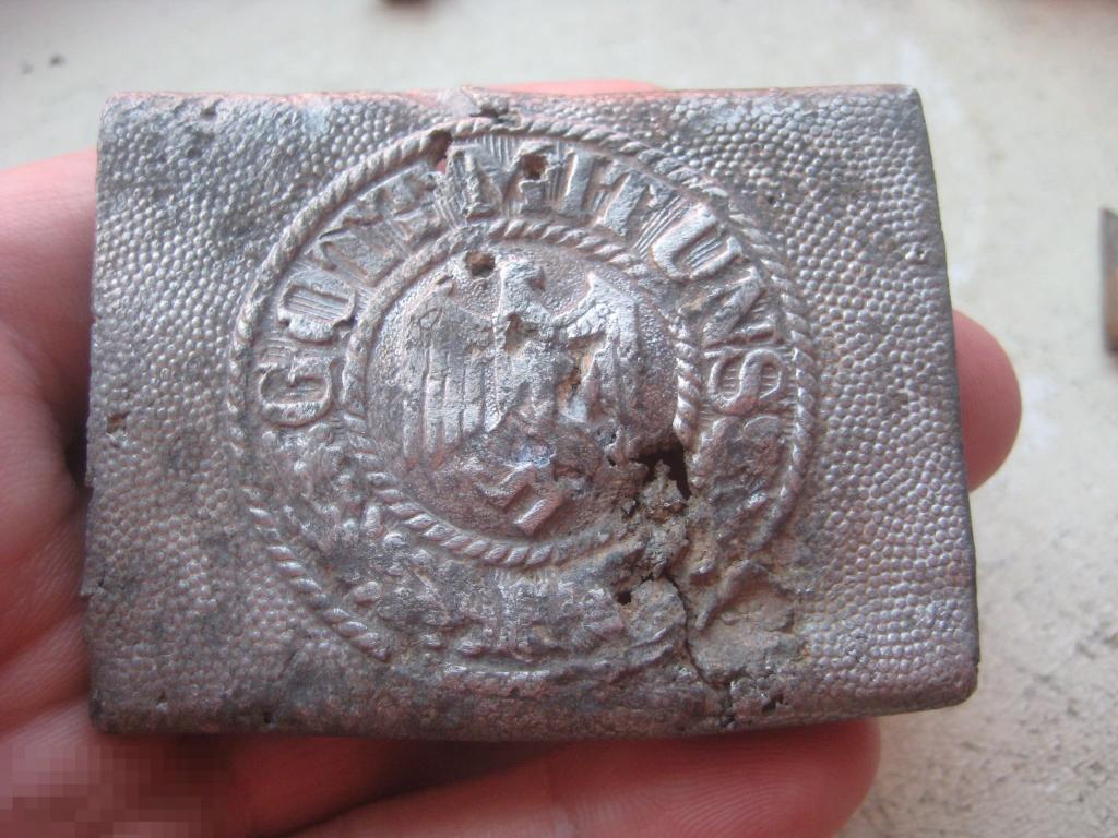 3-й рейх Германия пряга пряжка Вермахт Gott Mit Uns GMU 