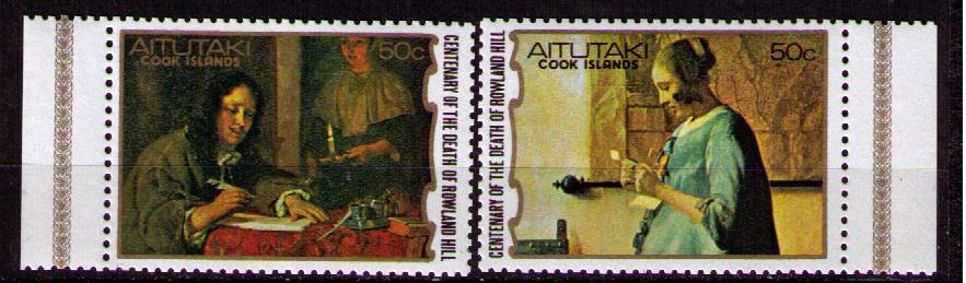 Айтутаки 1979 Р.Хилл MNH**