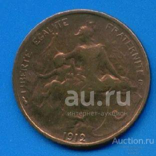 Франция 5 сантимов 1912 (з49)