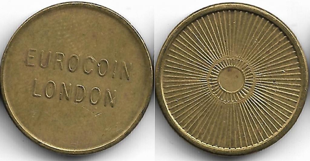 Игровой жетон Eurocoin London (Великобритания)