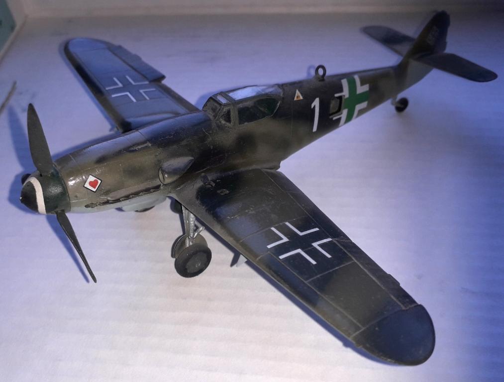 Мессершмитт Бф 109К собранная и окрашенная