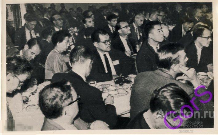 Фотохроника ТАСС   Н.С. Хрущев и журналисты в США  (1959г) . 