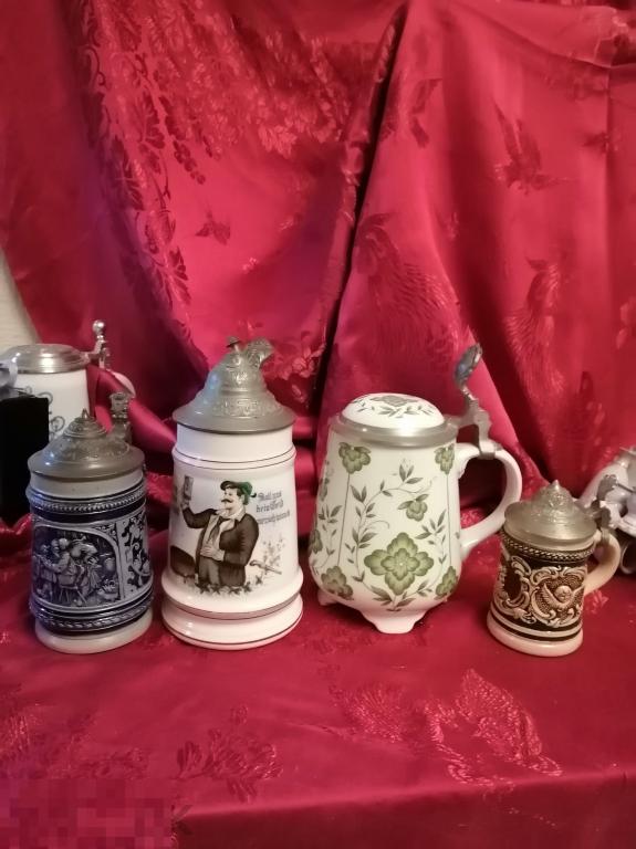 Шикарные пивные кружки Германия 20в. — покупайте на Auction.ru по ...
