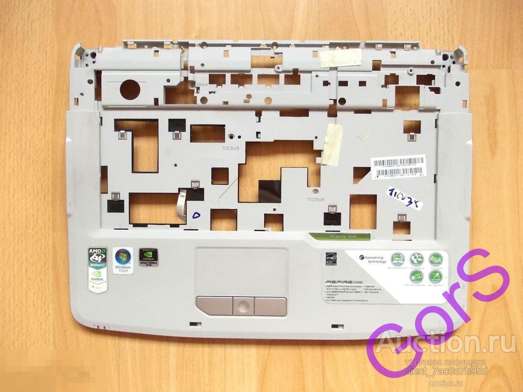 Верхняя панель корпуса ноутбука Acer 5520 