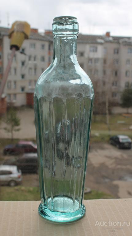 Бутылка подсолнечное масло СССР 40-50 года 0,25л. отличная