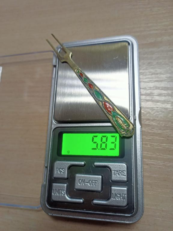Вилочка для Лимона СССР 875п, 5,8гр, эмаль