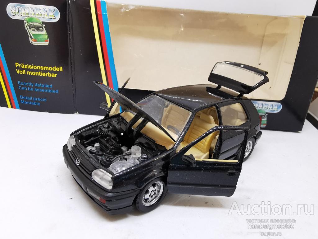 258 1:43 VW GOLF 3 III 5door Schabak black