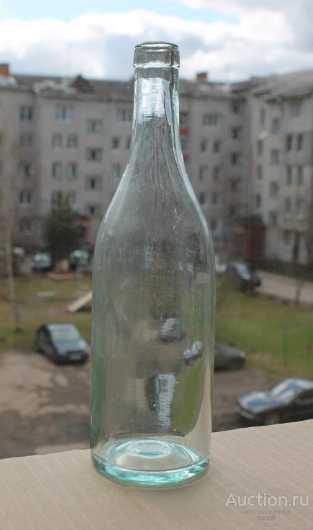 Бутылка водочная водка чекушка 30 годы ранние Советы НЭП 0,25 литра