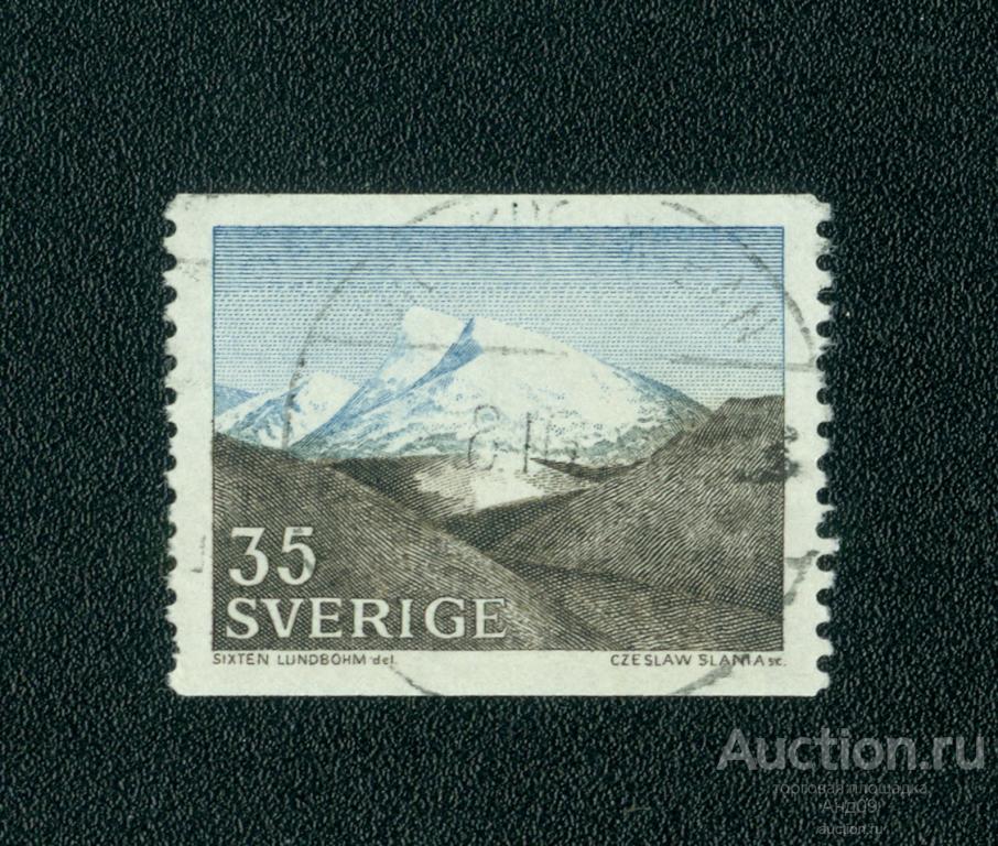 1967 г. Швеция – Пейзажи (s5075)