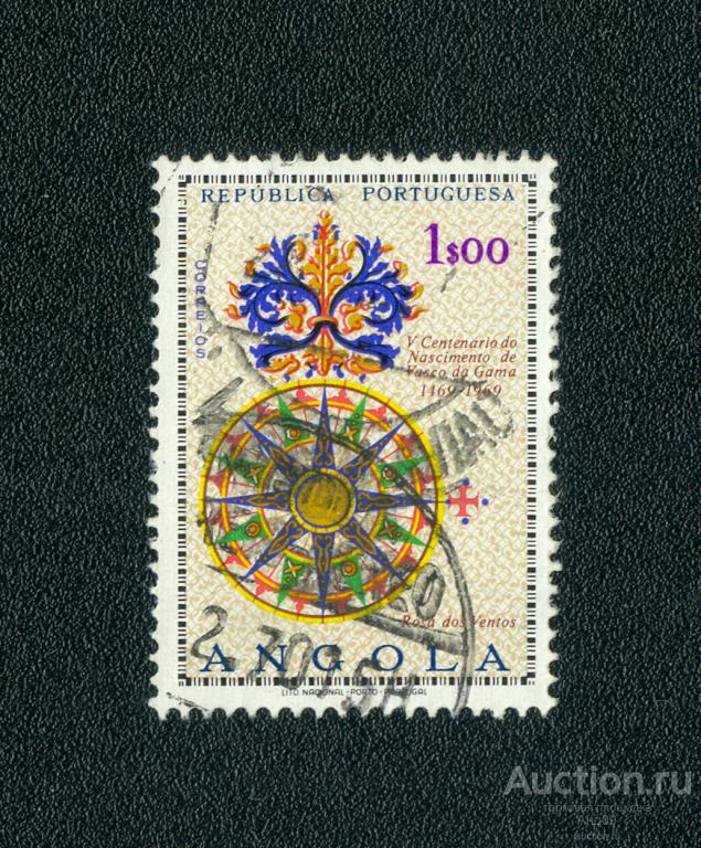 1969 г. Ангола - 500-летие рождения Васко да Гамы (s5063)
