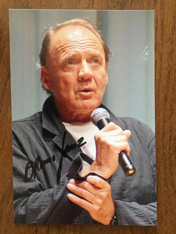 Бруно Ганц автограф на фото