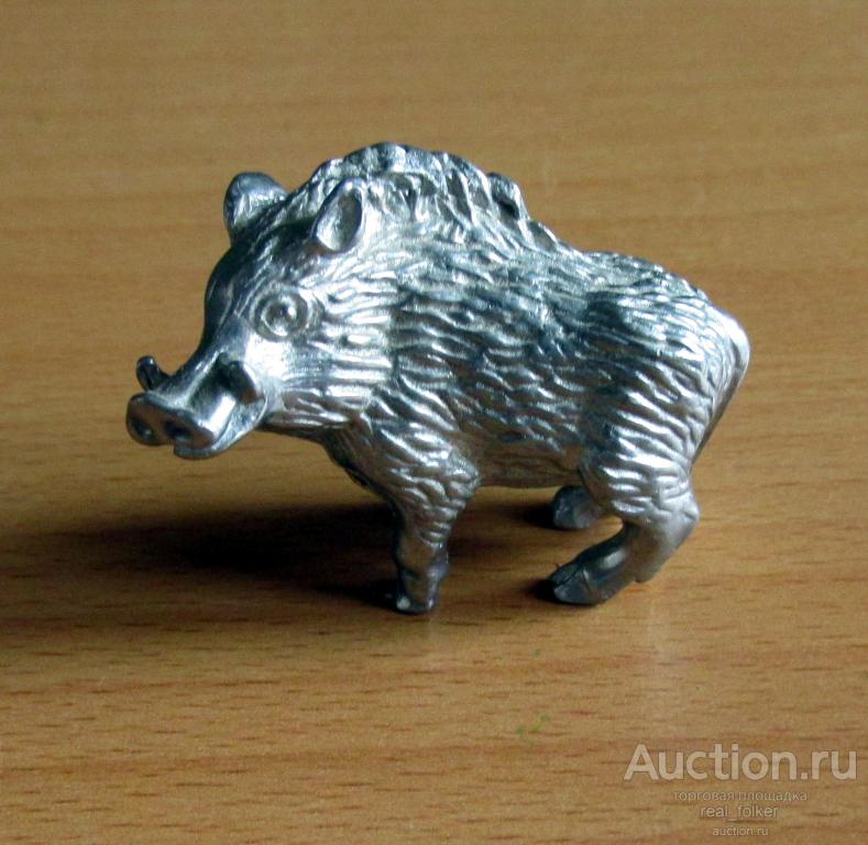 Фигурка Кабана (Металл) Вес 73 гр
