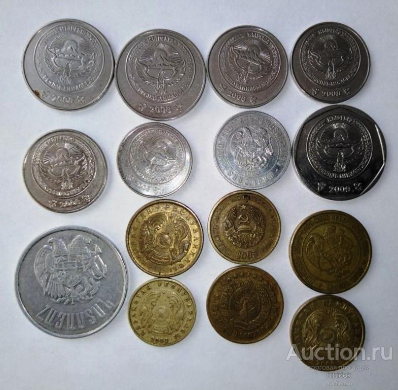 Монеты СНГ. солянка. 15 монет.