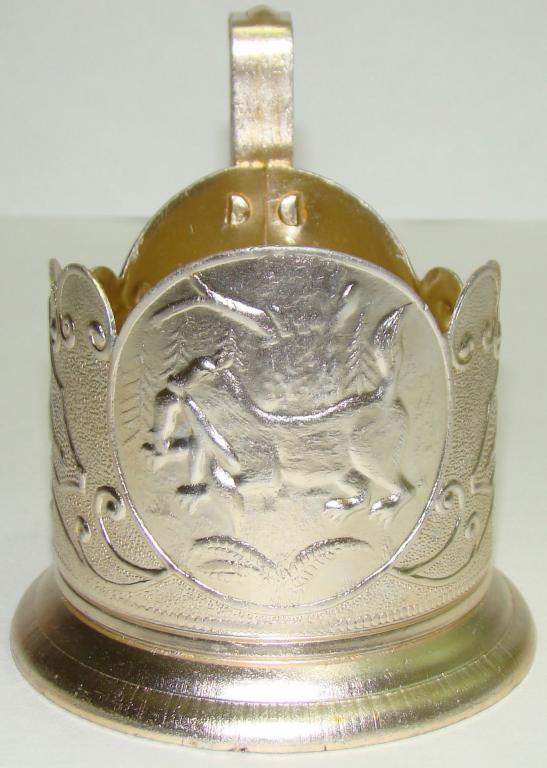 Подстаканник Куница. Горностай. Алюминий СССР